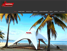 Tablet Screenshot of nacionaldecarpas.com